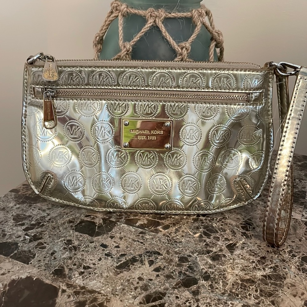 Large Michael Kors wristlet